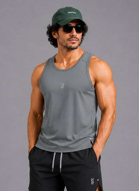 License to Train Performance Tank (Gray)