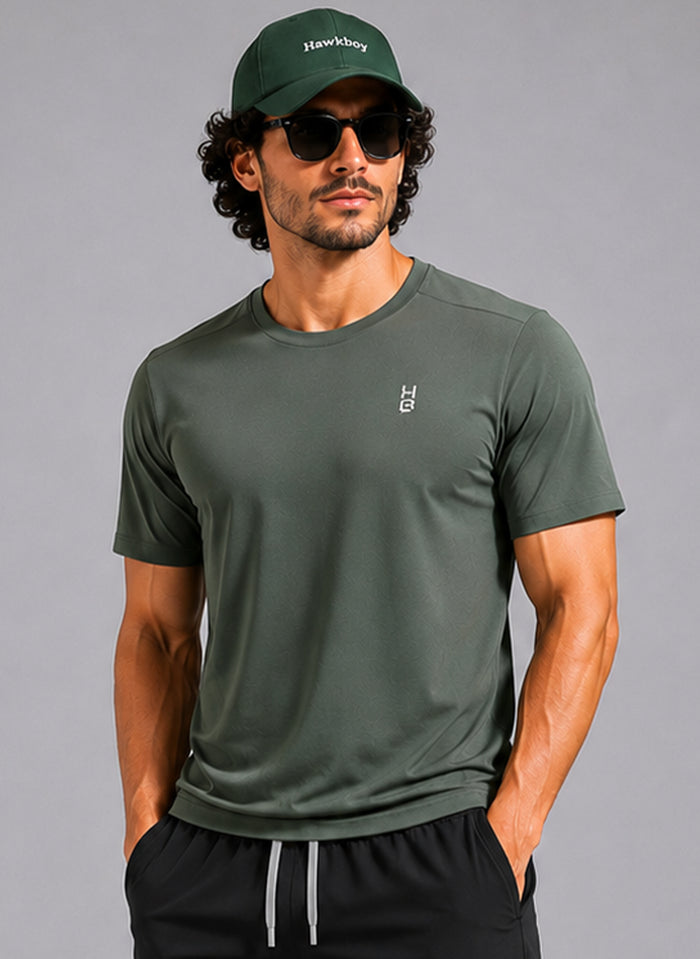 Metal Vent Tech Short-Sleeve Performance Shirt (Olive)