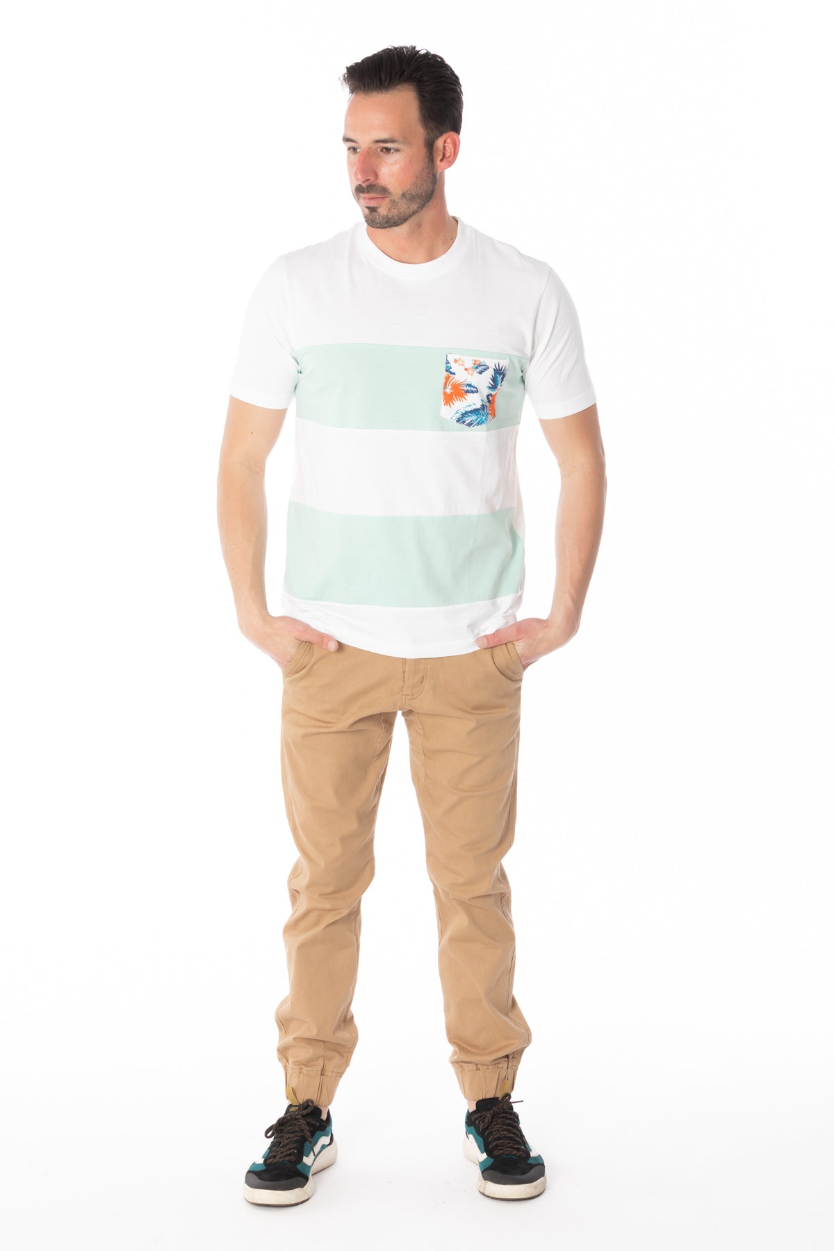 Hawksbay Men's Printed T-Shirt