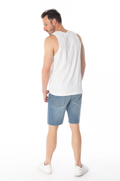 White Nectar Printed Floral Tank Top